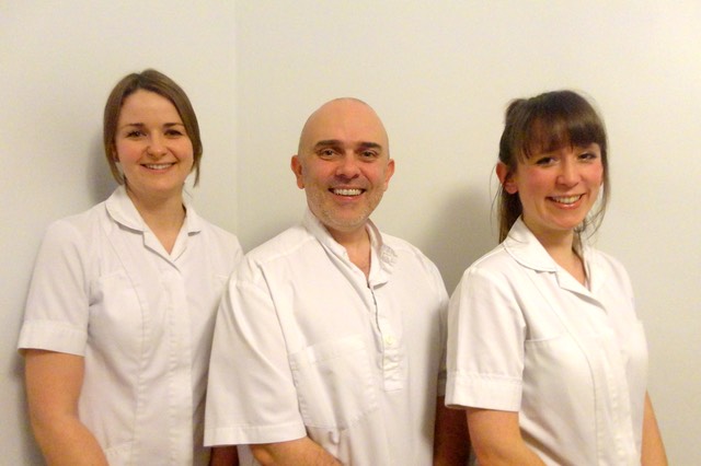 Image of osteopaths that work at the Bexleyheath Osteopathic Practice. Female and male osteopaths available
