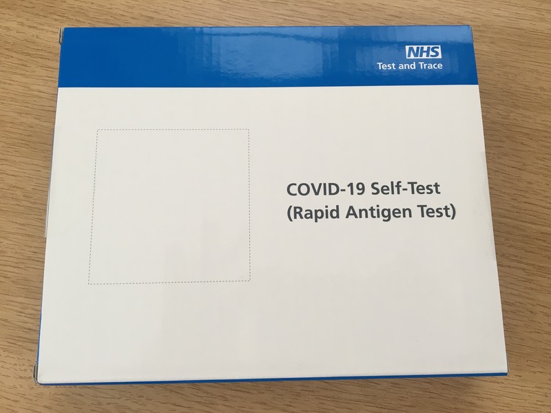 Covid test used by the osteopaths at the Bexleyheath Osteopathic Practice 